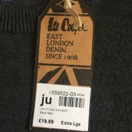 Нов мъжки пуловер Lee Cooper Crew Knit Jumper, оригинал, снимка 5 - Пуловери - 16946819