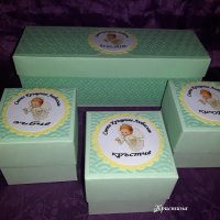 Кутия за бебешки съкровища за момче , снимка 4 - Подаръци за кръщене - 12600012