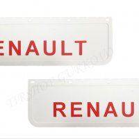 Релефни гумени бели калобрани Рено/Renault, снимка 3 - Аксесоари и консумативи - 24844781