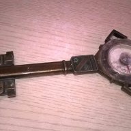 Руски-ретро термометър-метален 22х10см, снимка 5 - Антикварни и старинни предмети - 17776552