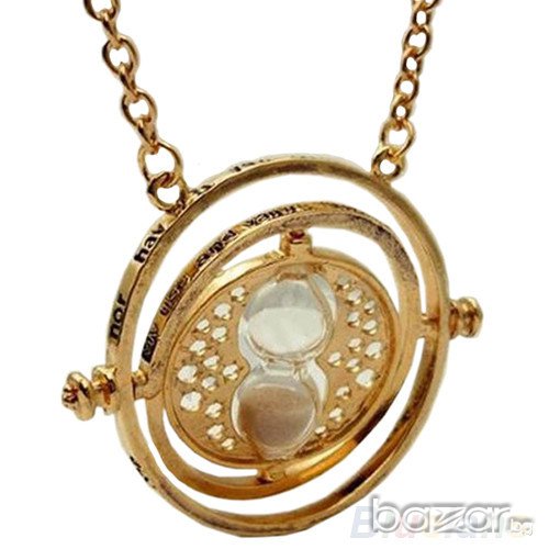 Хари Потър Harry Potter Time Turner Колие Времевърт на Хърмаяни Грейнджър Hermione Granger, снимка 1