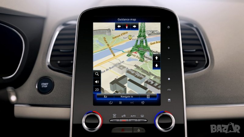 ⛔ ⛔ ⛔ Рено Карти за навигация Renault R-Link2 Европа и Турция камери SCENIC KADJAR MEGAN TALISMAN, снимка 1