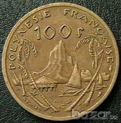 100 франка 1982, Френска Полинезия, снимка 1