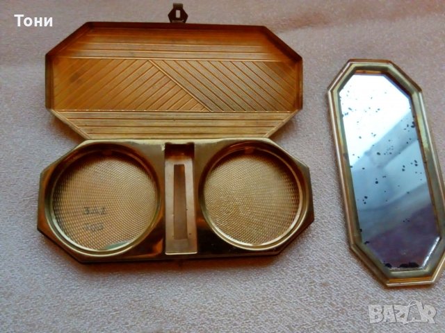 Houbigant секни ,пудриера 1900 - 1920 г , снимка 8 - Антикварни и старинни предмети - 23166459