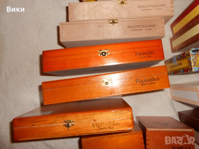 Оригинални дървени  кутии за / от  пури, снимка 15 - Колекции - 22374035