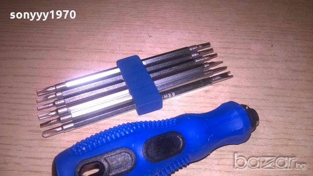 профи отвертка с специфични накраиници, снимка 5 - Отвертки - 19499691