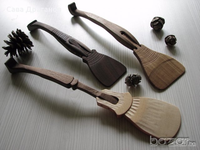 Уникални дървени бъркалки за готвене, снимка 2 - Други - 18354283