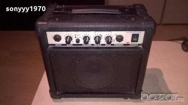 китарен усилвател-кубе-25х23х13см-внос англия, снимка 7 - Ресийвъри, усилватели, смесителни пултове - 19656783