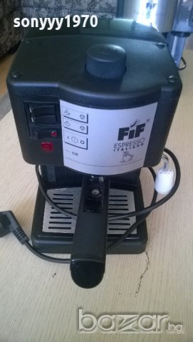 fif espresso italiano-кафемашина като нова-нов внос швеицария, снимка 7 - Кафемашини - 8539281