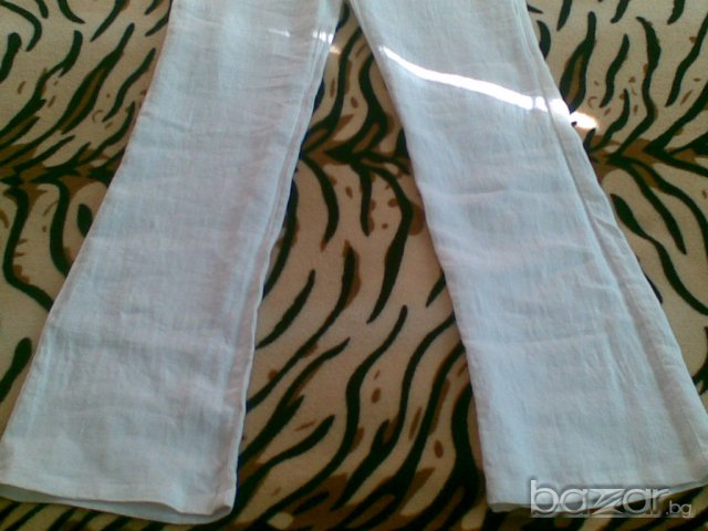 Дамски Ленен Панталон, снимка 6 - Панталони - 8123081