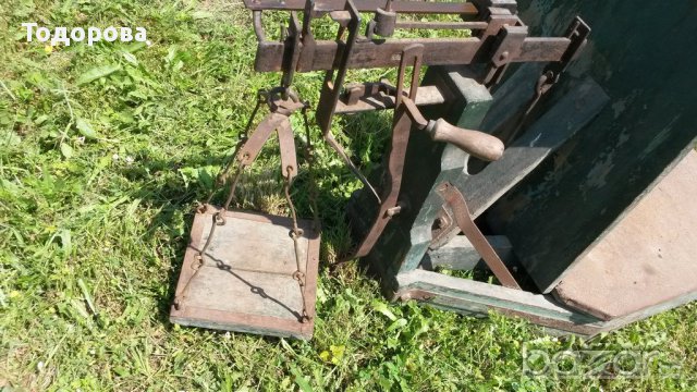 Античен голям кантар, снимка 3 - Антикварни и старинни предмети - 14884538