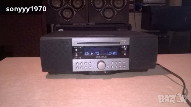 creative soundworks radio cd740-aux-внос англия, снимка 6 - Ресийвъри, усилватели, смесителни пултове - 22816626