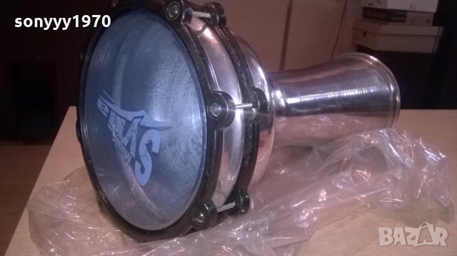 ГОЛЯМАТА НОВАТА-алуминиева тарамбука-внос сирия-40х25см, снимка 7 - Ударни инструменти - 22550843