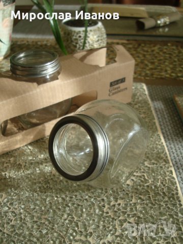 " Стъклени бурканчета " - за подправки, снимка 8 - Аксесоари за кухня - 23412702