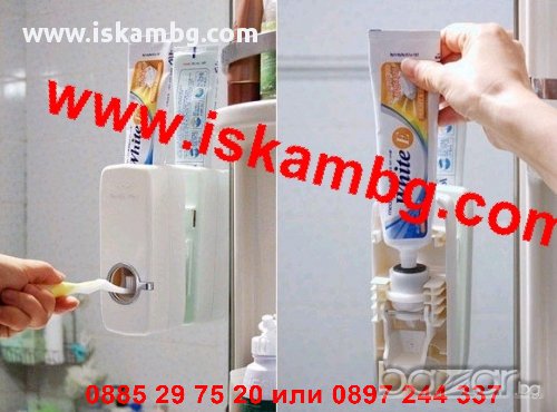 Автоматичен диспенсър за паста за зъби - код 0411, снимка 6 - Други стоки за дома - 12339830