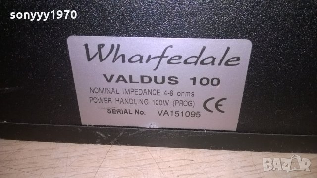 wharfedale  valdus 100-2x100w-27х18х17см-внос англия, снимка 15 - Тонколони - 23821373