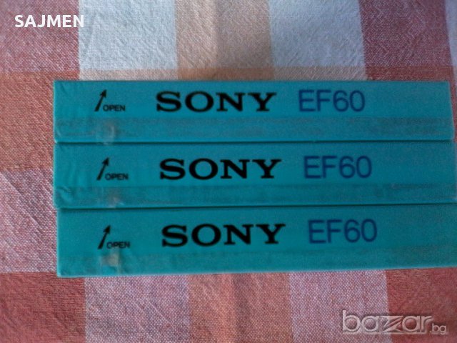 SONY EF60 аудио касети, снимка 6 - Други - 16374116