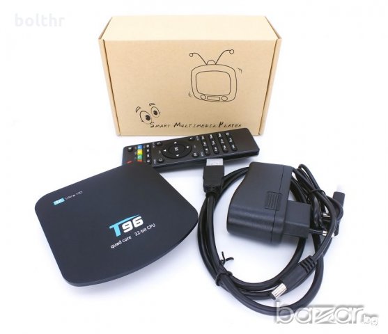 Android Box T96 RK3229 CPU, снимка 3 - Плейъри, домашно кино, прожектори - 20852316