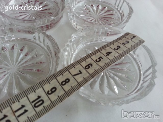 стари кристални чинийки , снимка 6 - Антикварни и старинни предмети - 20061841