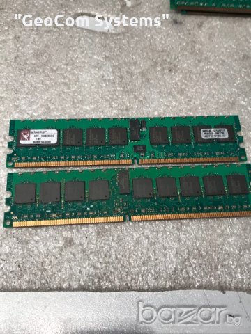 4GB (2x2GB) DDR2 Kingston PC2-6400R (800Mhz,KIT,CL-3,ECC), снимка 2 - RAM памет - 21046846