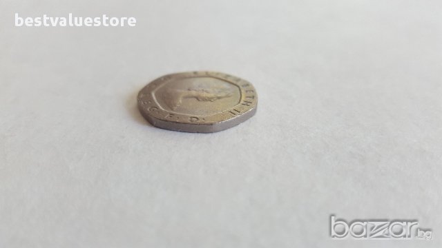 Монета От 20 Английски Пенса От 1982г. / 1982 20 Pence UK Coin KM# 931 Sp# 4230, снимка 2 - Нумизматика и бонистика - 15880125