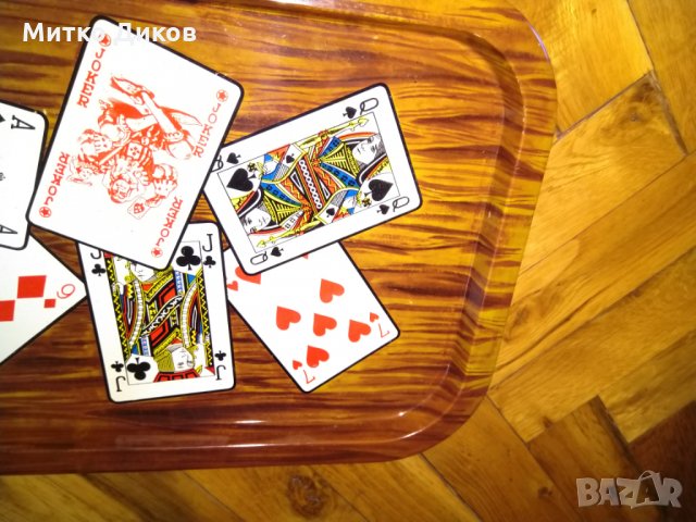 Поднос за картоиграчи метален, снимка 5 - Карти за игра - 26201515