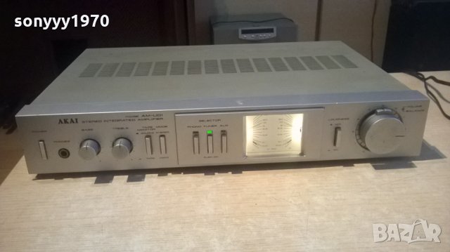 &akai am-u01 stereo amplifier-made in japan-внос швеицария, снимка 9 - Ресийвъри, усилватели, смесителни пултове - 24072262