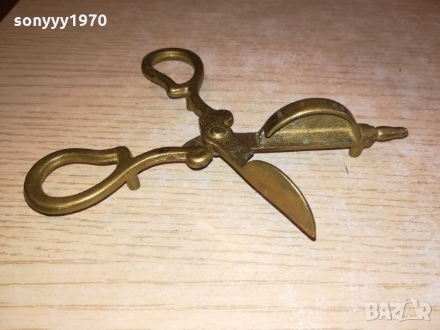 ретро колекция-мед/месинг-внос швеицария 14х6см, снимка 7 - Колекции - 21513884