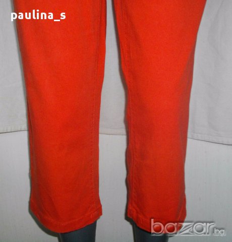 Маркови дънки в оранжево "Basic colection"clothing / оранжеви дънки / голям размер, снимка 5 - Дънки - 14622122