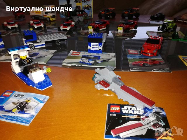 Конструктори LEGO - Лего превозни средства, снимка 4 - Колекции - 23493438