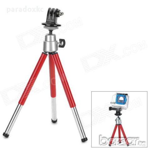 Мини трипод за екшън камери, фотоапарати и видеокамери, снимка 5 - Камери - 10523461