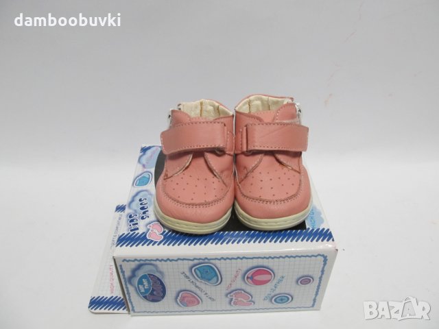 Бебешки буйки TODOR модел Спорт  в розово, снимка 4 - Бебешки обувки - 26166415