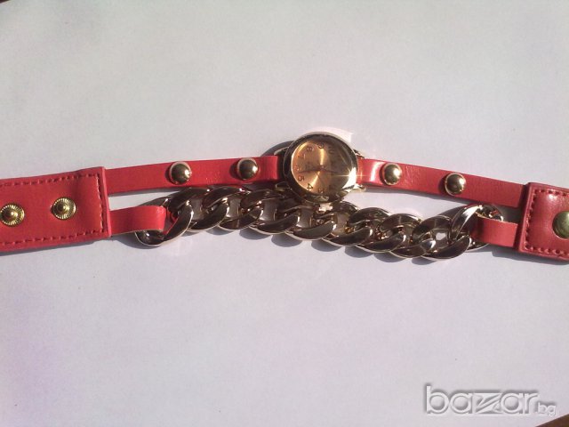 ПРОМОЦИЯ!! Дамски часовник с ефектна кайшка и верижка модел 221, снимка 6 - Дамски - 7664152