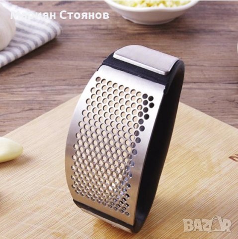 Преса за чесън от неръждаема стомана кухненски аксесоари, снимка 5 - Други - 26167924