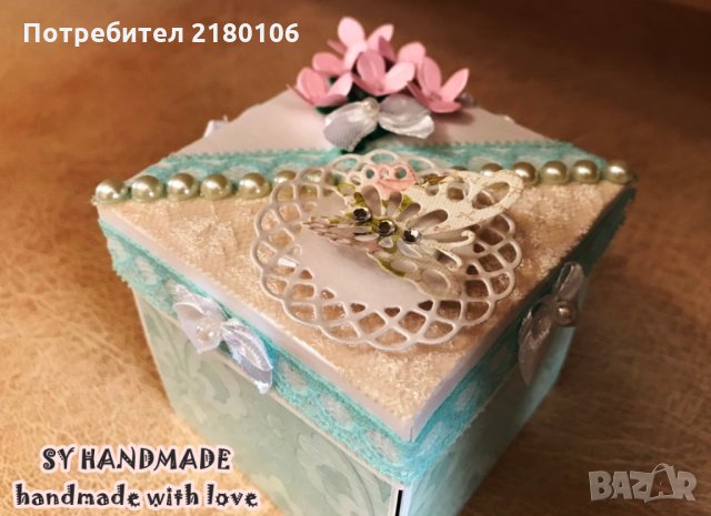Експлодираща кутия - картичка за рожден ден., снимка 2 - Други - 24294416