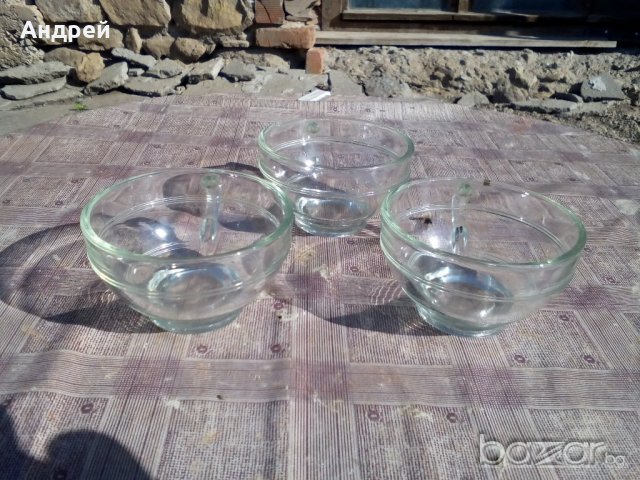 Стара стъклена чаша,чаши, снимка 3 - Антикварни и старинни предмети - 21243186