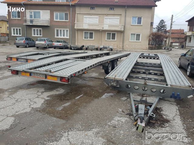 Двойна платформа под наем, снимка 3 - Товарни превози - 10505283