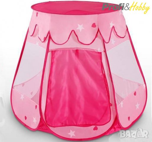 Детска палатка със 100 разноцветни топки, снимка 2 - Други - 22233693