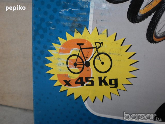 Продавам колела внос от Германия НОВ Италиански багажник CRUISER 3 BIKE за превоз на велосипеди, снимка 4 - Части за велосипеди - 15308668