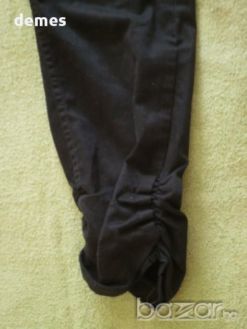 Дамски черни слим дънки KAFFE, размер 28 , снимка 8 - Дънки - 15421011