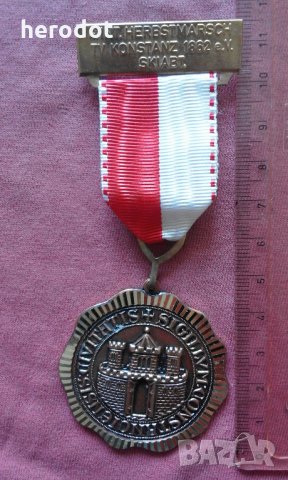 Рядък немски медал, орден - Civitatus Sigillum Constanciesis