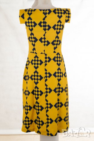 Жълта рокля без ръкави марка Colour Mist - XS, снимка 4 - Рокли - 25700328