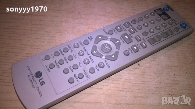 lg dvd/vcr-remote control-внос швеицария, снимка 3 - Дистанционни - 25313830