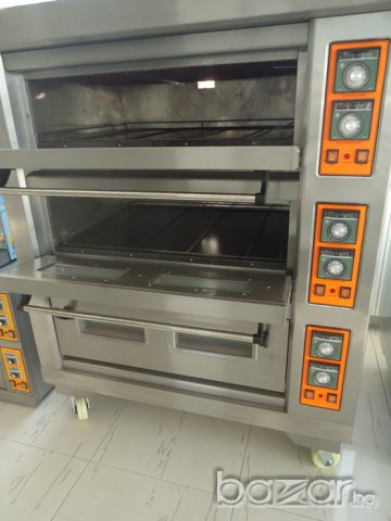 Тройна фурна за закуски внос от Европа- една година гаранция 6 тави  x  400  x 600 външни размери ви, снимка 2 - Обзавеждане за заведение - 7574467
