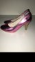 Немски ефектни кожени розови обувки Tamaris номер 36 и номер 37, снимка 1 - Дамски обувки на ток - 24276061