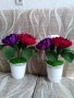 Цветя от хартия-Кълбести хризантеми, снимка 6