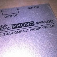behringer pp400 ultra-compact phono preamp-внос швеция, снимка 6 - Ресийвъри, усилватели, смесителни пултове - 25722011