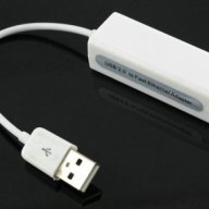 USB към LAN Adapter за таблети - Ethernet USB, снимка 1 - Мрежови адаптери - 9464374