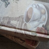 " Френско кафе " - ретро тефтер, снимка 2 - Подаръци за имен ден - 22127083