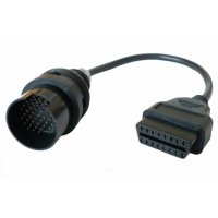 Кабел-преходник Mercedes 38 pin към 16 pin OBD2 Кабел-преходник, снимка 1 - Аксесоари и консумативи - 22982557